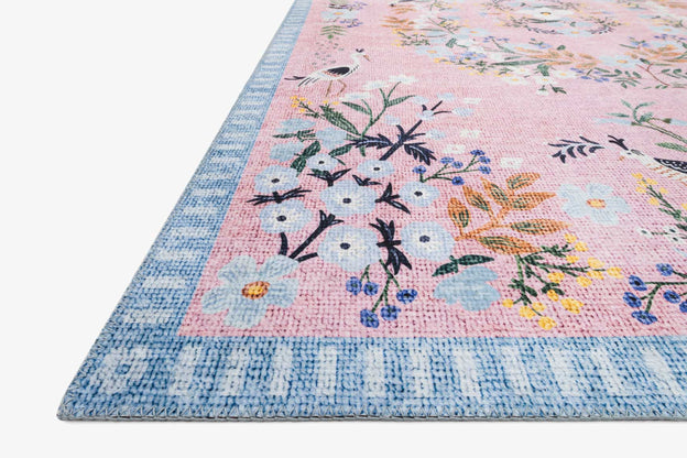 Rifle Paper Co x Loloi Palais Rug - Luxembourg Rose
