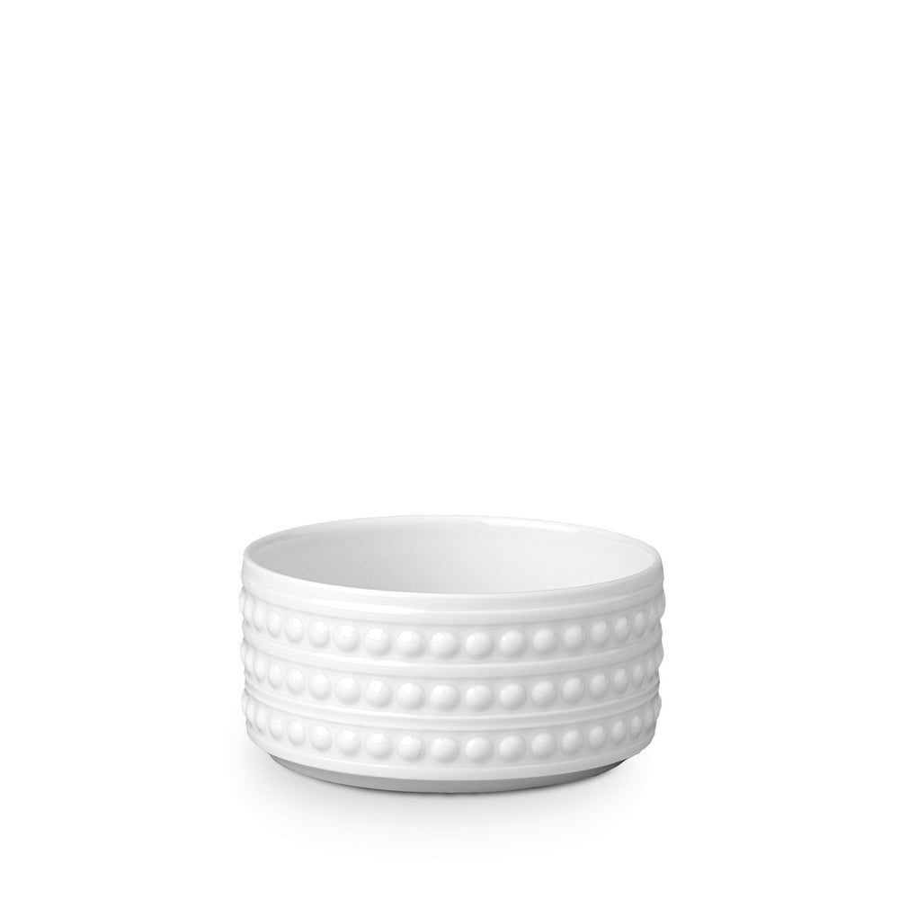 Perlée Small Deep Bowl - White