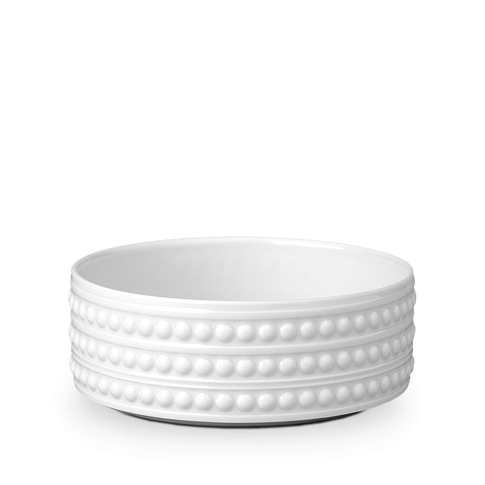 Perlée Medium Deep Bowl - White