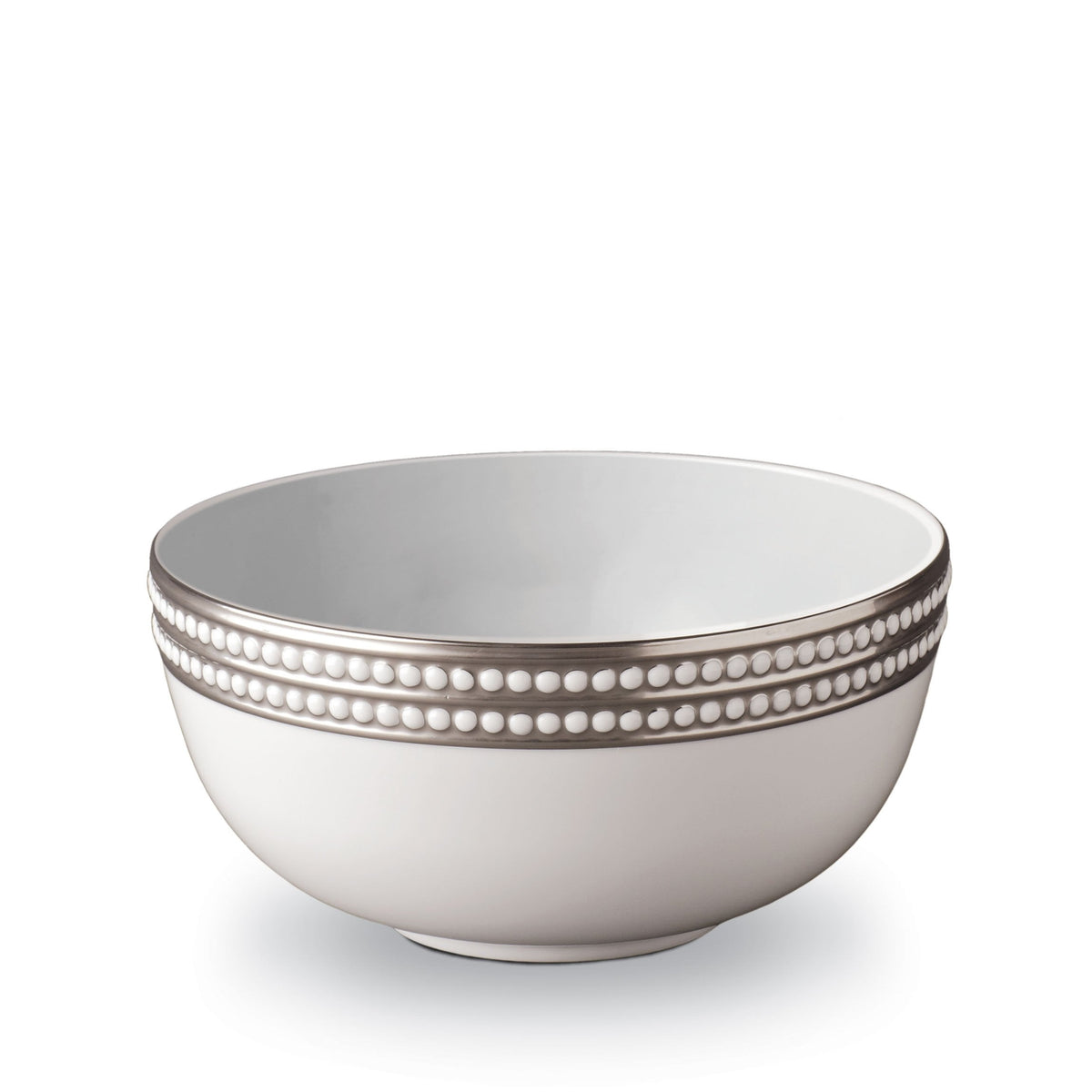 Perlée Serving Bowl - Platinum