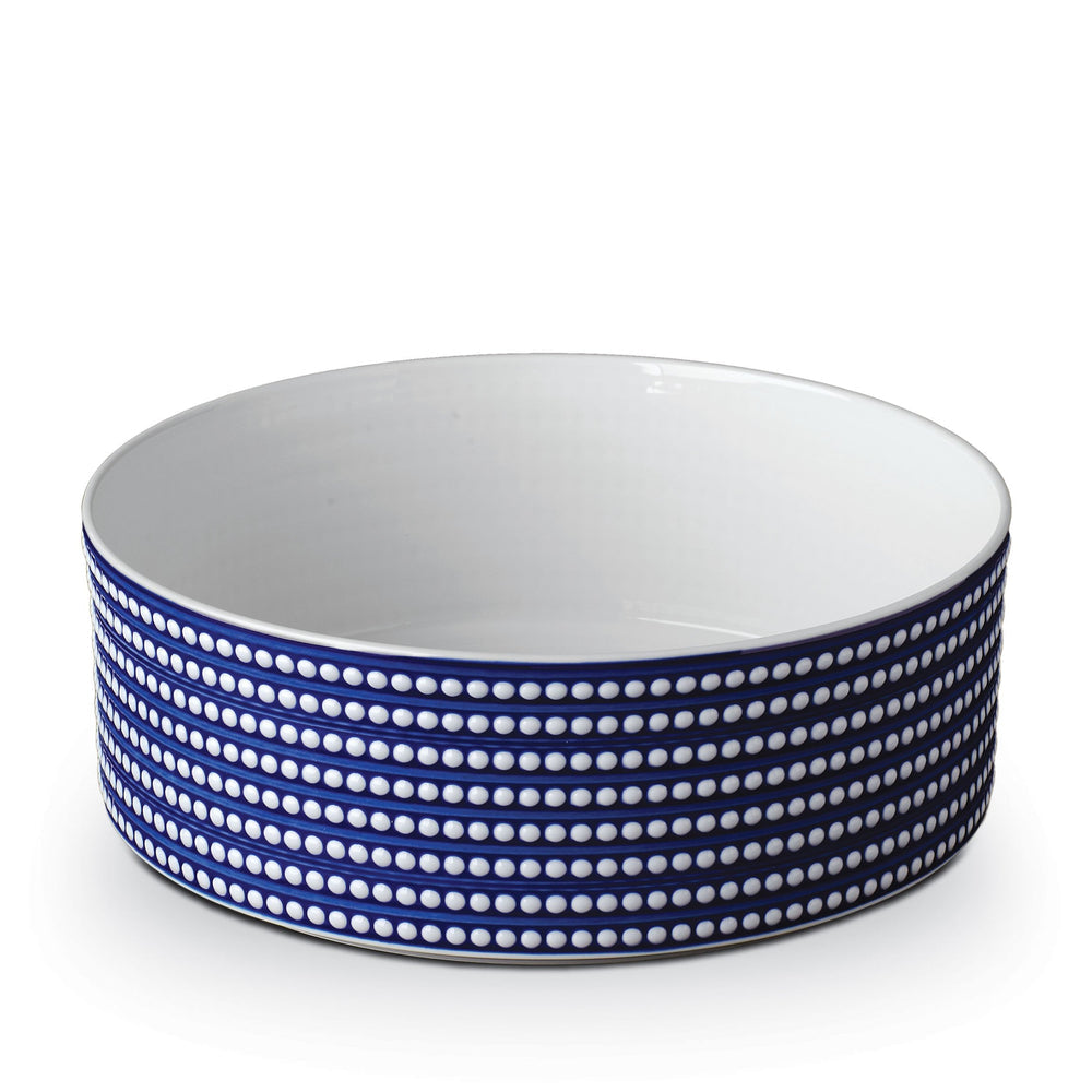 Perlée Large Deep Bowl - Bleu