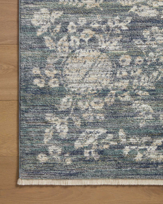 Rifle Paper Co x Loloi Provence Rug - Therese Indigo
