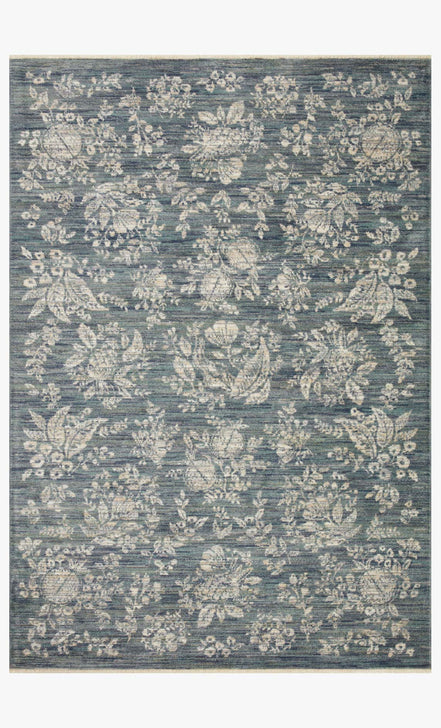 Rifle Paper Co x Loloi Provence Rug - Therese Indigo