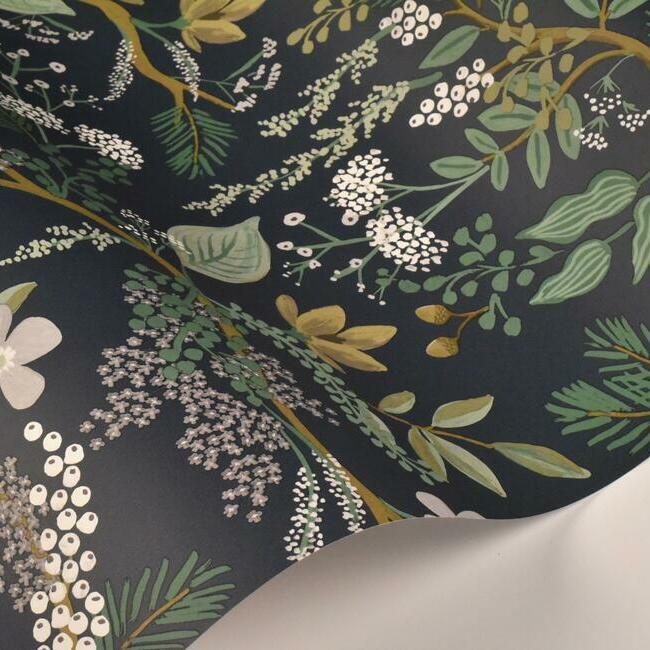 Rifle Paper Co Juniper Forest Peel & Stick Wallpaper - Evergreen