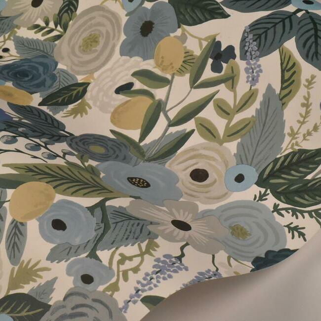 Rifle Paper Co Garden Party Peel & Stick Wallpaper - Indigo Multi