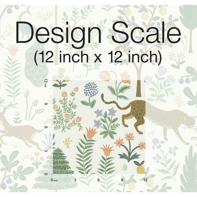 Rifle Paper Co Menagerie Peel & Stick Wallpaper - Cream