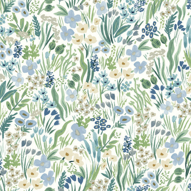 Rifle Paper Co Lea Peel & Stick Wallpaper - Indigo