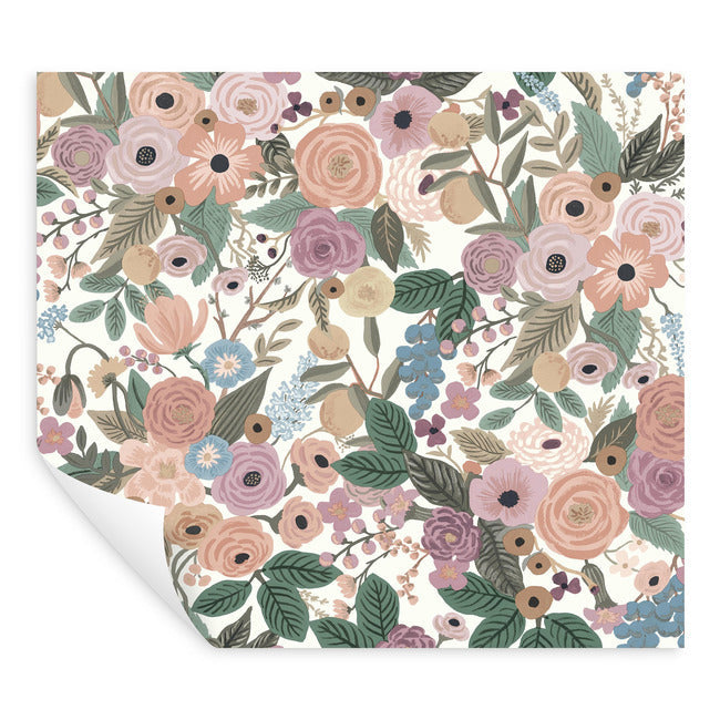 Rifle Paper Co Garden Party Peel & Stick Wallpaper - Blush Multi