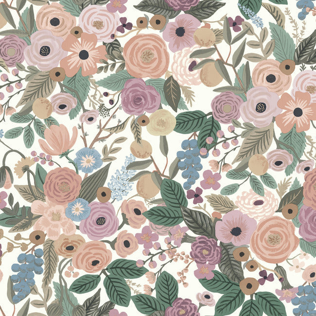 Rifle Paper Co Garden Party Peel & Stick Wallpaper - Blush Multi