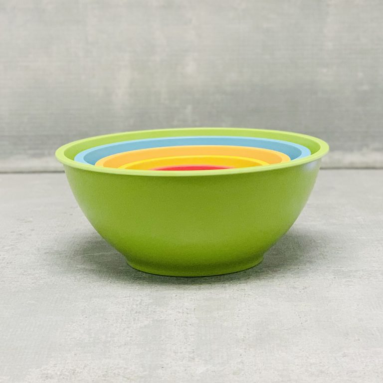 Melamine Green Mixing Bowl Set