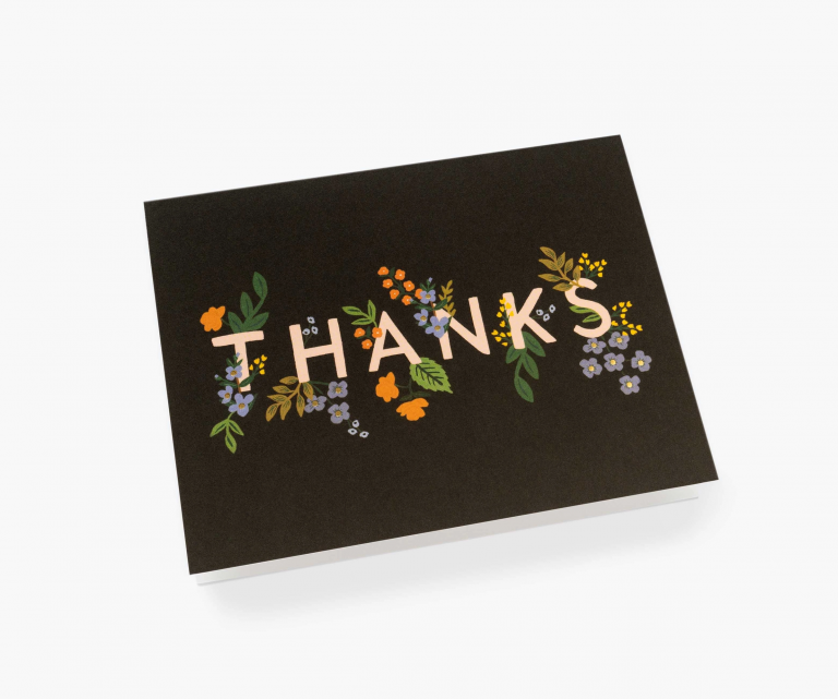 Rifle Paper Co Card - Posey Thank You