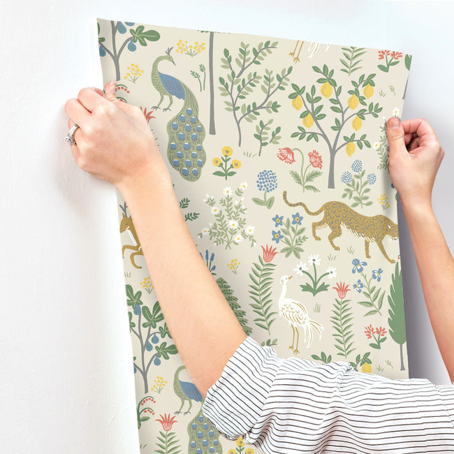 Rifle Paper Co Menagerie Wallpaper - Cream