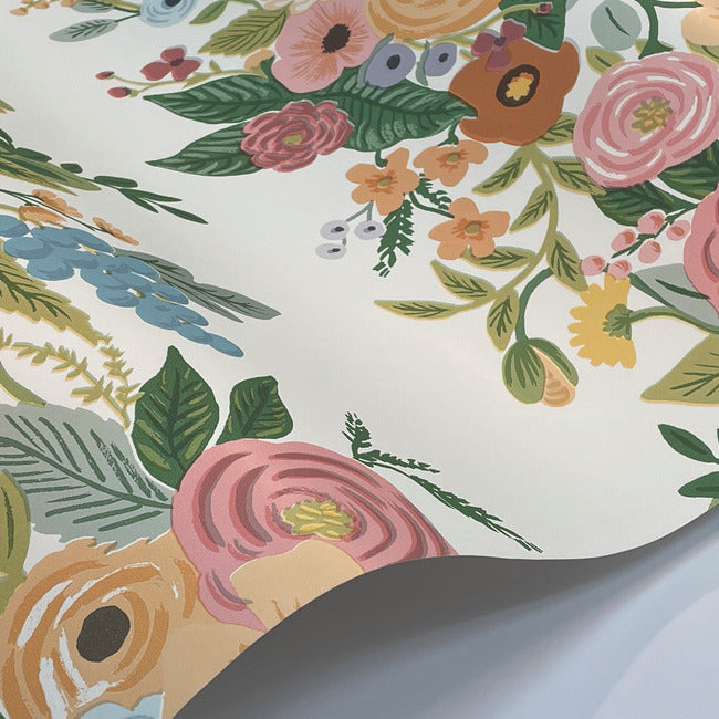 Rifle Paper Co Garden Party Trellis Wallpaper - Pastel Multi
