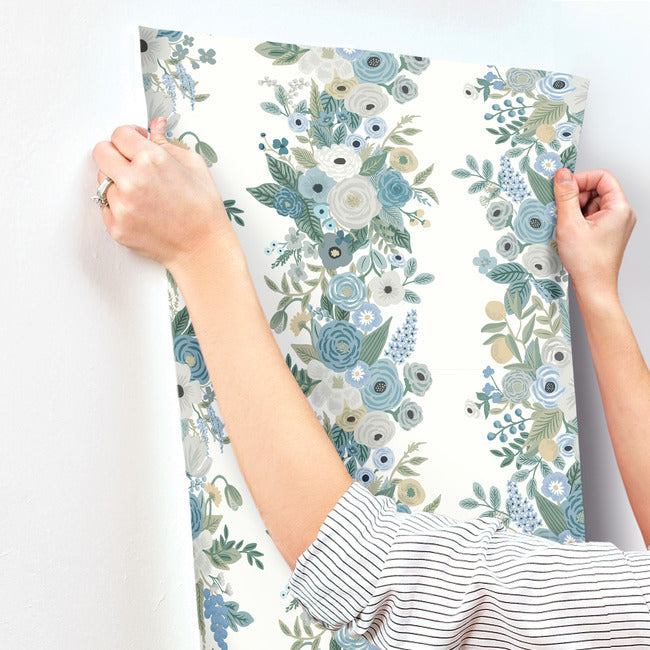 Rifle Paper Co Garden Party Trellis Wallpaper - Indigo
