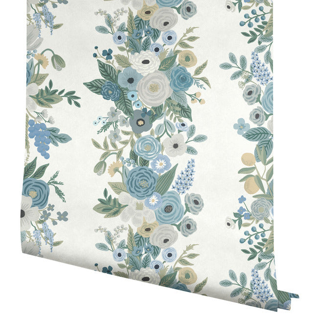 Rifle Paper Co Garden Party Trellis Wallpaper - Indigo