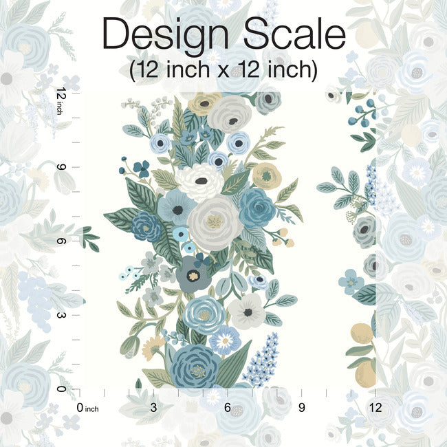 Rifle Paper Co Garden Party Trellis Wallpaper - Indigo