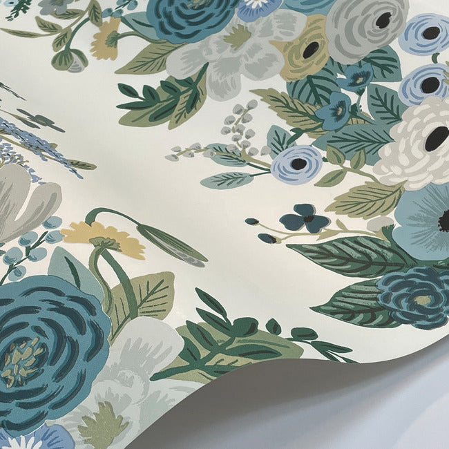 Rifle Paper Co Garden Party Trellis Wallpaper - Indigo