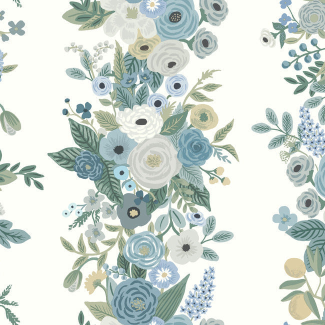 Rifle Paper Co Garden Party Trellis Wallpaper - Indigo