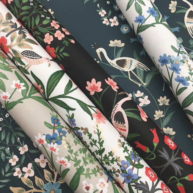 Rifle Paper Co Luxembourg Wallpaper - Teal