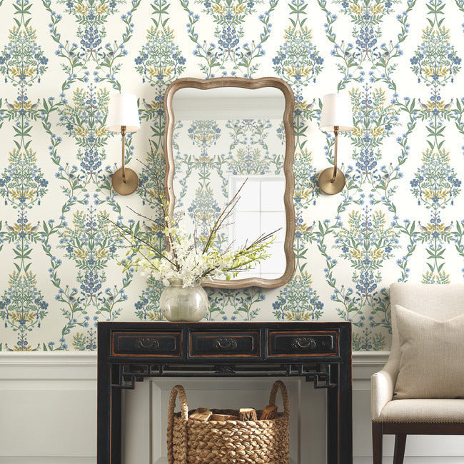 Rifle Paper Co Luxembourg Wallpaper - Indigo