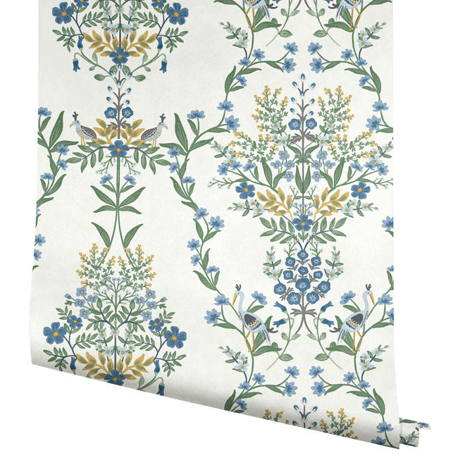 Rifle Paper Co Luxembourg Wallpaper - Indigo
