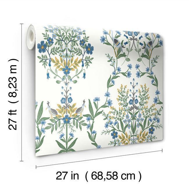 Rifle Paper Co Luxembourg Wallpaper - Indigo