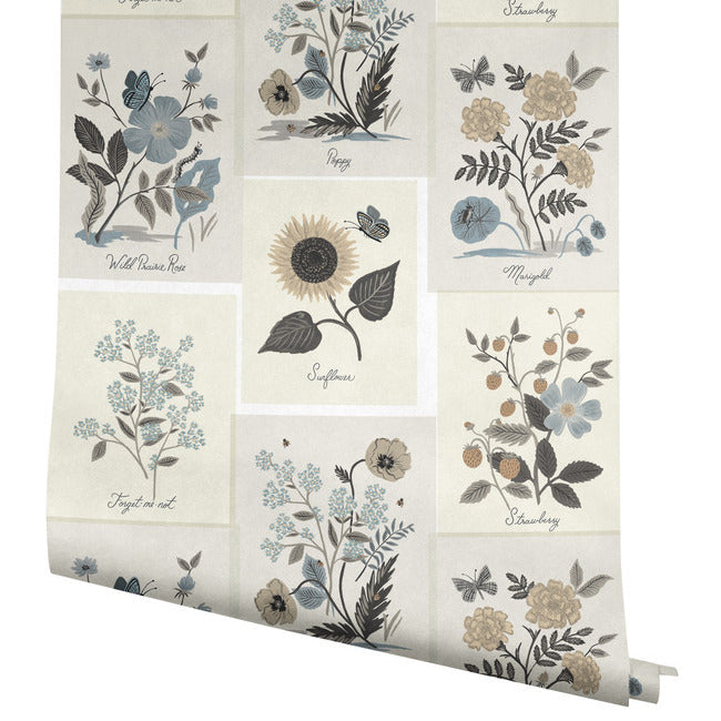 Rifle Paper Co Botanical Prints Wallpaper - Linen