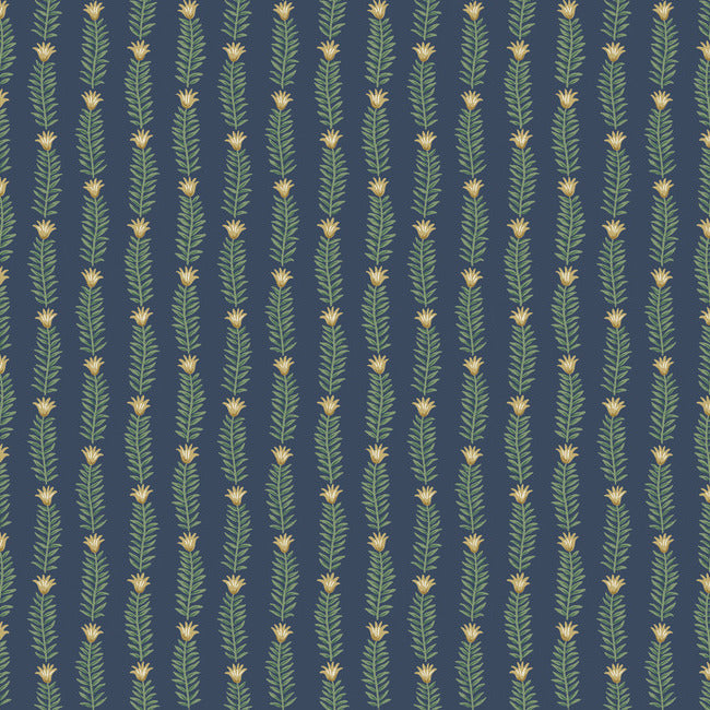 Rifle Paper Co Eden Wallpaper - Navy