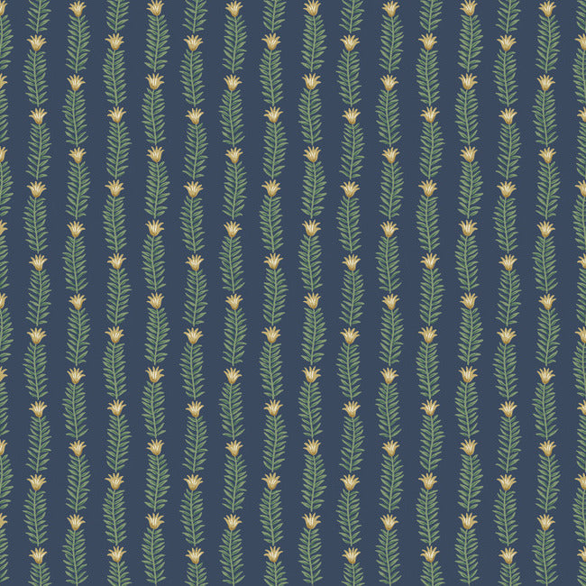 Rifle Paper Co Eden Wallpaper - Navy