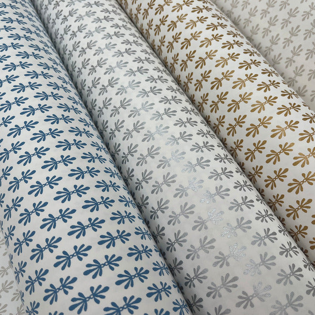 Rifle Paper Co Petal Wallpaper - White & Linen