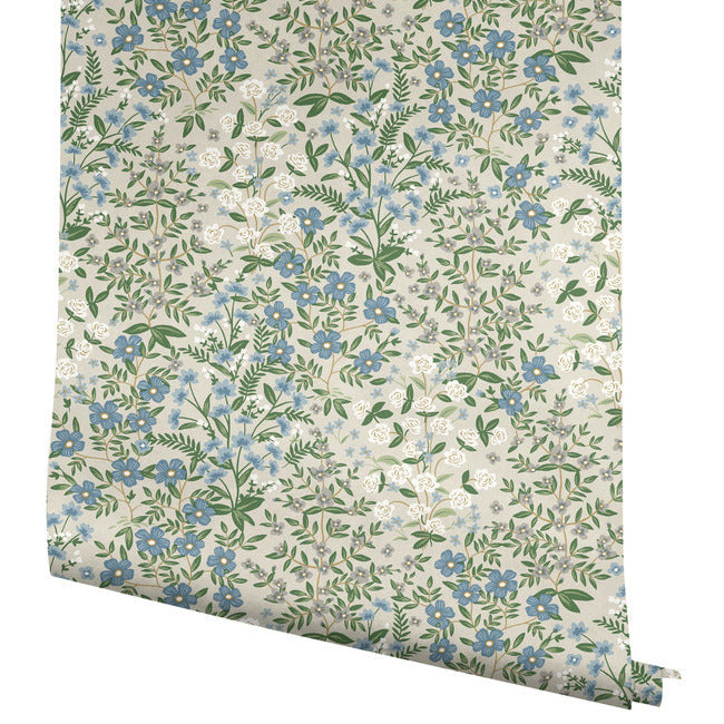 Rifle Paper Co Wildwood Garden Wallpaper - Linen