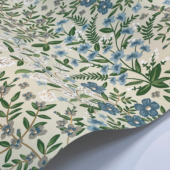 Rifle Paper Co Wildwood Garden Wallpaper - Linen