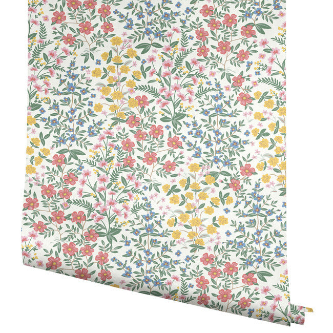 Rifle Paper Co Wildwood Garden Wallpaper - White