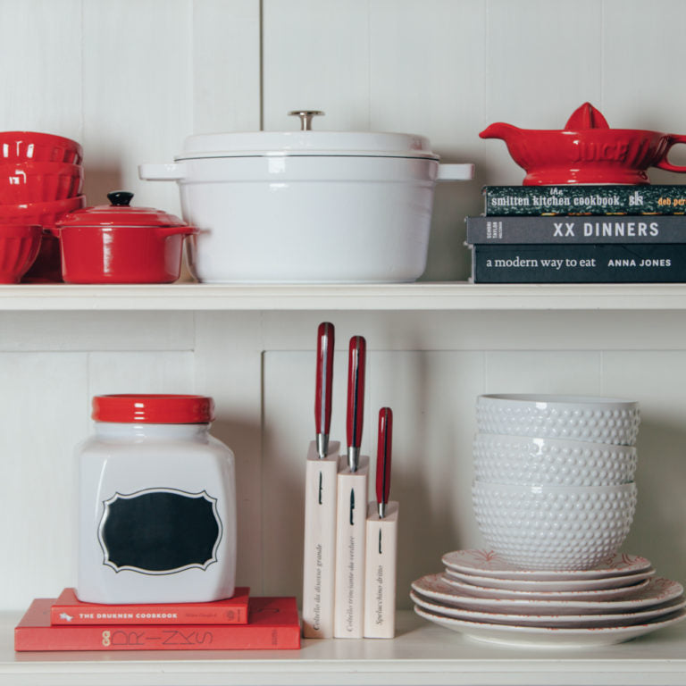 Berti Bread Knife - Red