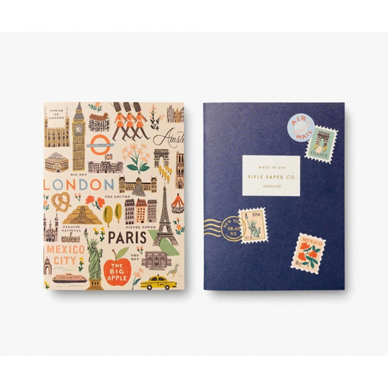 Rifle Paper Co Pocket Notebook Set - Bon Voyage