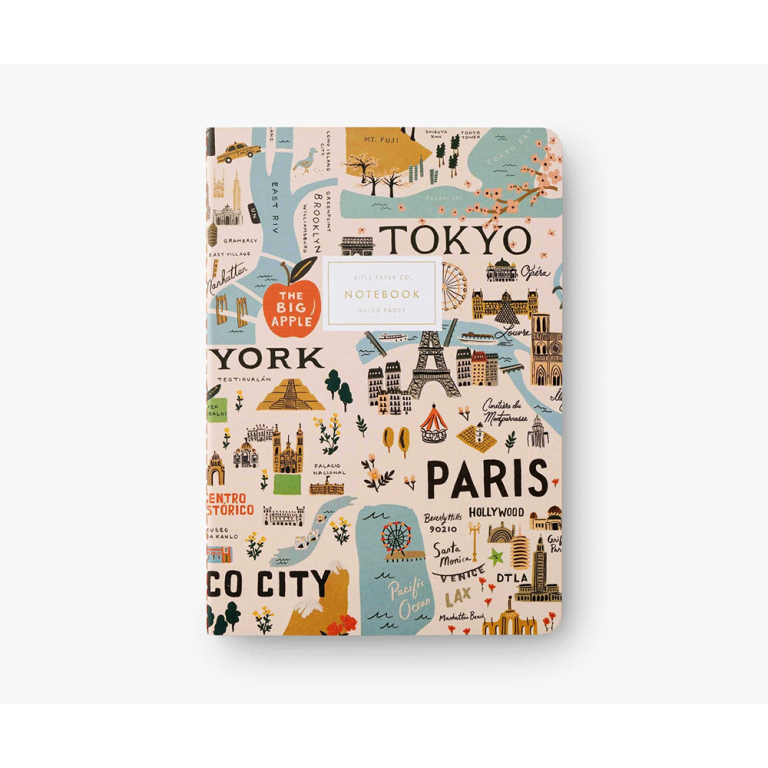 Rifle Paper Co Notebook Set - Bon Voyage