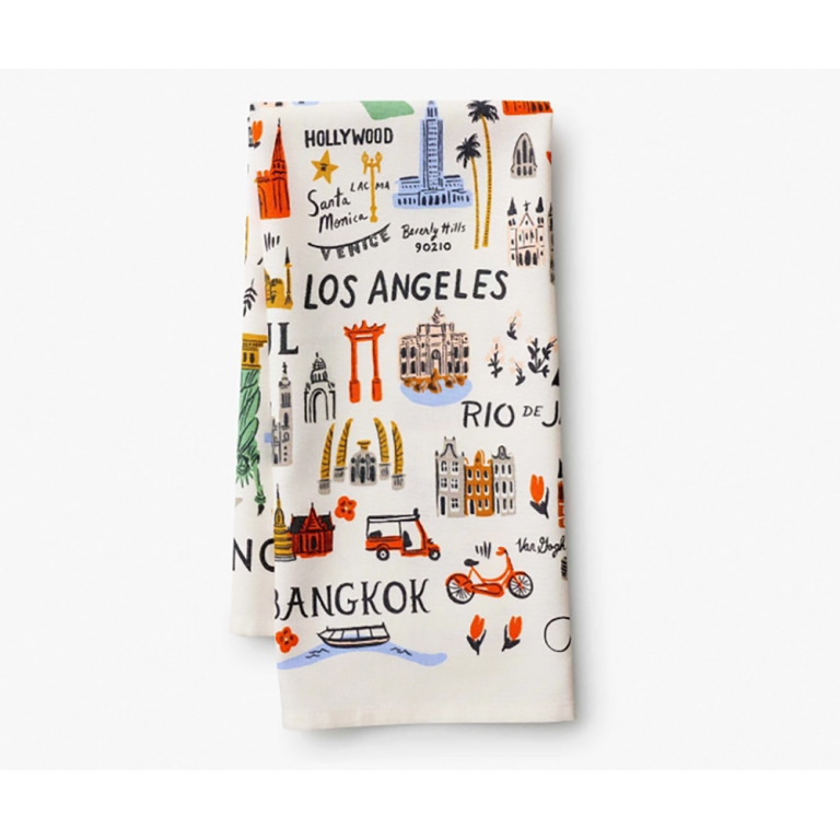 Rifle Paper Co Tea Towel - Bon Voyage