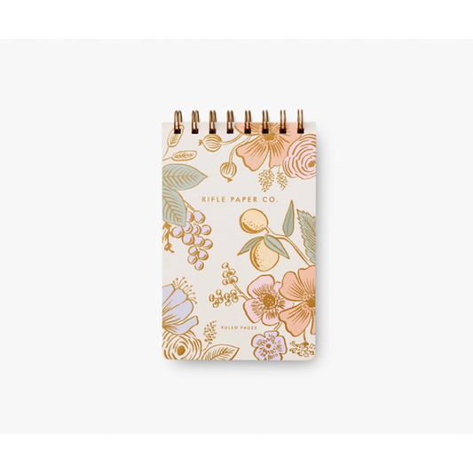 Rifle Paper Co Small Top Spiral Notebook - Colette