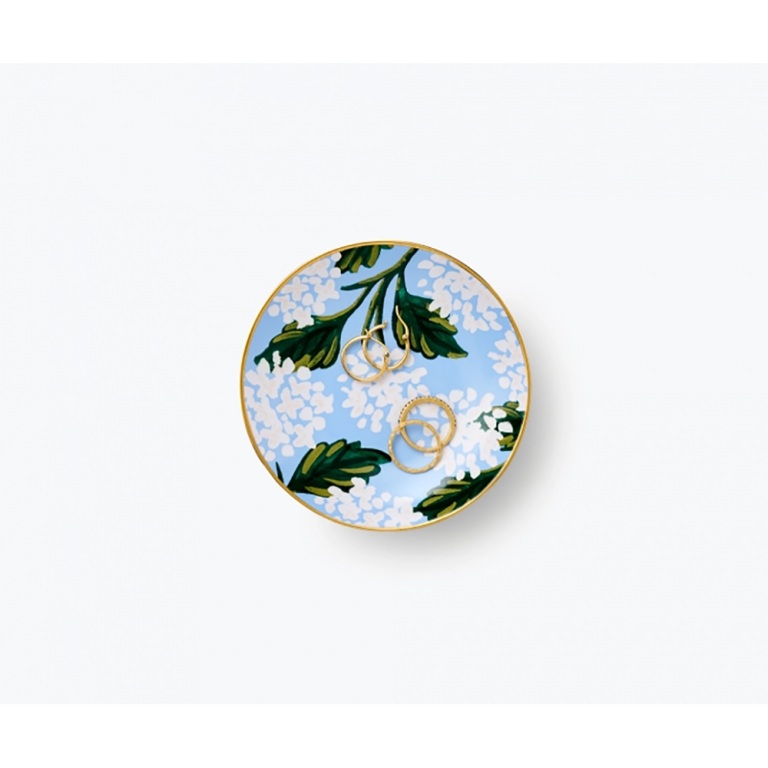 Rifle Paper Co Ring Dish - Hydrangea