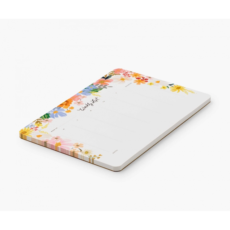 Rifle Paper Co Weekly Desk Pad - Marguerite