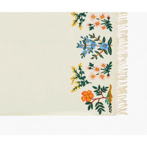 DISCONTINUED - Rifle Paper Co x Loloi Wildwood Throw Blanket (Set of 2)