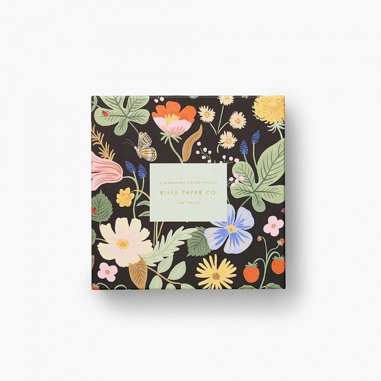 Rifle Paper Co Puzzle - Strawberry Fields
