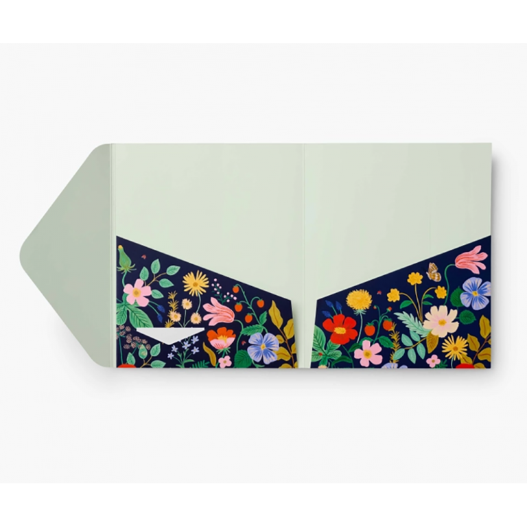 Rifle Paper Co Pocket Folder Set - Strawberry Fields