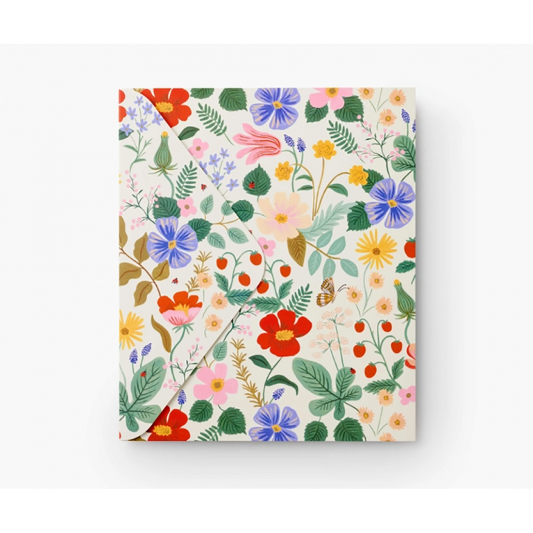 Rifle Paper Co Pocket Folder Set - Strawberry Fields