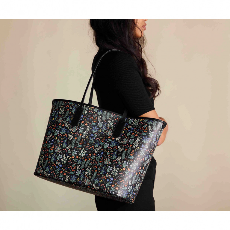 Rifle Paper Co Everyday Tote Menagerie Garden Relish Decor
