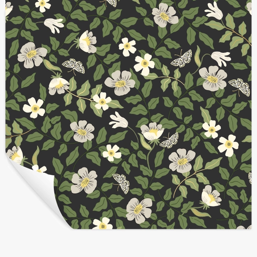 Rifle Paper Co Primrose Peel & Stick Wallpaper - Linen & Black