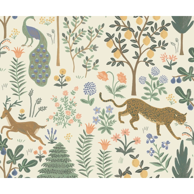 Rifle Paper Co Menagerie Peel & Stick Wallpaper - Cream