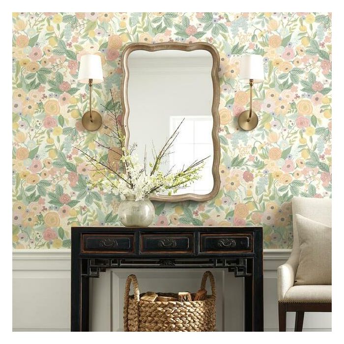 Rifle Paper Co Garden Party Peel & Stick Wallpaper - Pastel Multi