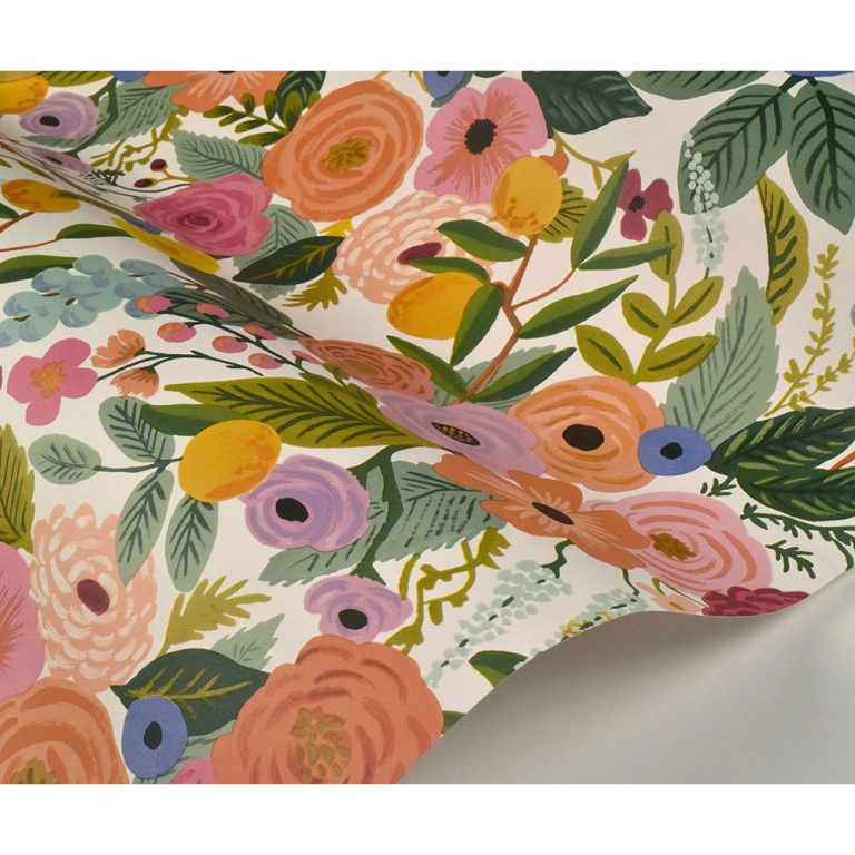 Rifle Paper Co Garden Party Wallpaper - Rose Multi