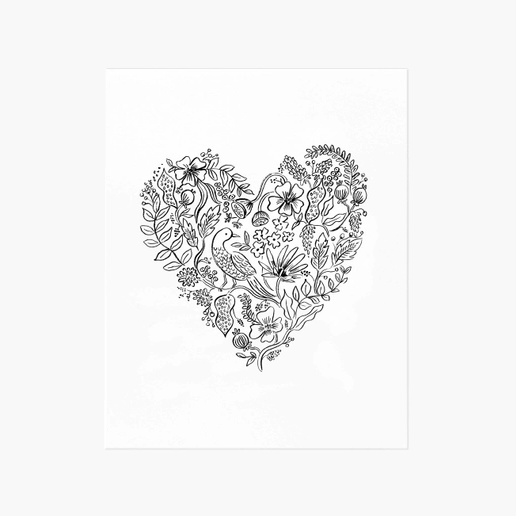 Rifle Paper Co 8x10 Art Print - Love Bird